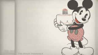 Mickey mouse birthday cake candle 2 - a birthday cake free wallpaper