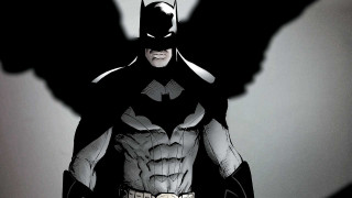 Man batman costume shadows wall - andrew robinson free wallpaper