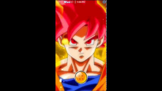 Dragonball redhair blue shirt yellowball - a yellow ball free wallpaper