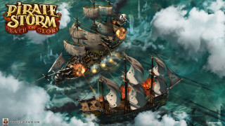 Pirate ship storm smoke sails - sail free wallpaper for desktop