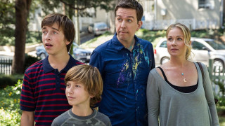 Family park cars man making - alan sutherland free wallpaper