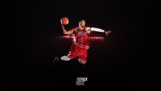 Man red uniform playing basketball - darrell riche free wallpaper