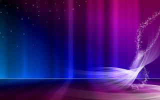 Purple blue stars wave light - mystical free wallpaper for desktop