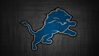 Detroit lions logo black blue - darrell riche free wallpaper