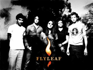 Group people fire flyleaf standing - eric taylor free wallpaper