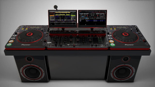 Dj desk laptops mixer music - 3 d free wallpaper for desktop