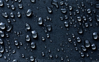 Black background water drops texture - water free wallpaper for desktop