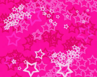 Pink background stars white outline - white star free wallpaper for desktop