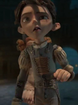 Surprised cartoon character hands expression - a knife free wallpaper