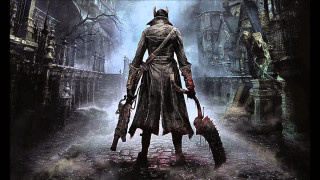 Man trench coat bloodied hands - bloodborne free wallpaper