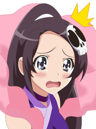 Girl crown scarf head neck - a crown free wallpaper