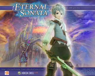 Eternal sonata character sword holding - a character free wallpaper