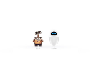 Toy robot white object blue - it next free wallpaper