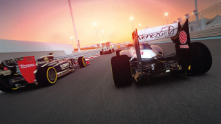 Racing car track sunset sunrise - alonso vázquez free wallpaper