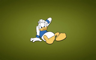 Cartoon character laying ground head - carl barks free wallpaper