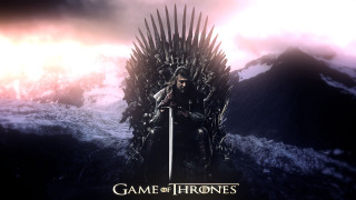 Game thrones character throne mountain - game free wallpaper