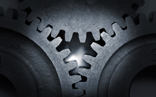 Metal gear wheel light center - center piece free wallpaper