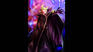 Man black cape yellow hair - a black cape free wallpaper