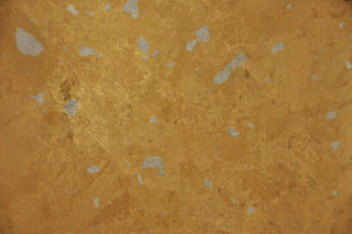 Brown floor white spots black - a black object free wallpaper