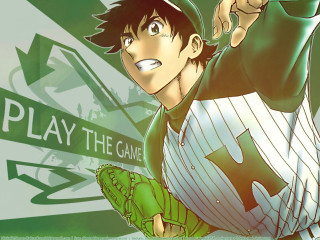 Baseball player green uniform glove - his foot free wallpaper