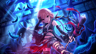 Woman futuristic outfit sword demon - a futuristic outfit free wallpaper