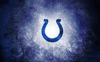 Colts logo blue background white - esao free wallpaper for desktop