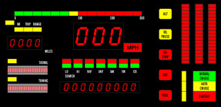 Digital clock multiple times display - multiple free wallpaper