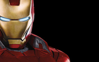 Iron man glowing eyes photorealism - imax 70 mm footage free wallpaper