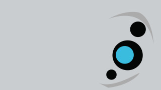 Blue black circle gray background - craola free wallpaper for desktop