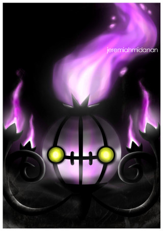 Purple black pumpkin flames background - a white frame free wallpaper for mobile