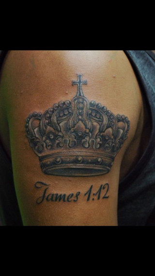 Crown cross tattoo james 4 - crown free wallpaper for mobile