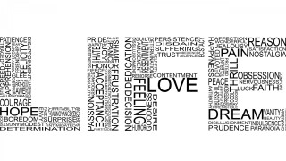 Love hope word cloud image - real life free wallpaper