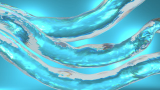 Blue white abstract painting waves - abstract painting free wallpaper
