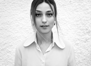 Woman white shirt black tie 5 - a black tie free wallpaper