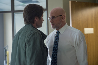 Man tie green shirt talking - together free wallpaper