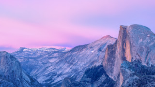 Mountain range pink sky clouds 11 - affinity photo free wallpaper