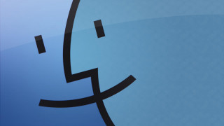 Blue background black white design 2 - the right side of the image free wallpaper