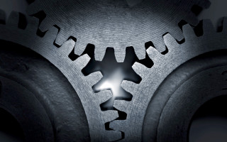 Metal gear wheel light center 2 - center piece free wallpaper