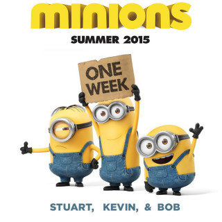Minions poster three holding sign - a sign free wallpaper for tablet