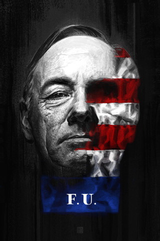 Man flag face fu painting - a flag free wallpaper for mobile