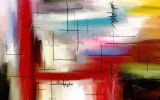Lines colors painting surface red - line free wallpaper