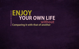 Quote purple background black background 2 - expressive free wallpaper