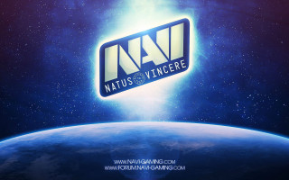 Natus vignere logo space blue - a picture of a logo free wallpaper