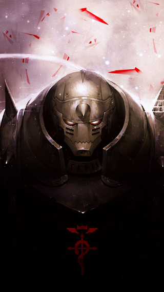 Futuristic helmet red arrow side - face free wallpaper for mobile