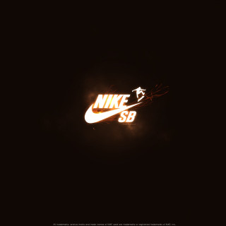Nike logo night sky bright - night time free wallpaper for tablet