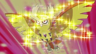 Yellow bird big eyes pink - len free wallpaper