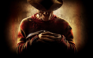 Man cowboy hat knife book - a creepy look free wallpaper for desktop