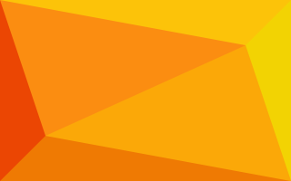 Yellow orange background triangle pattern - bauhaus free wallpaper