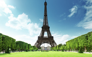 Tall tower spire park paris - tall tower free wallpaper