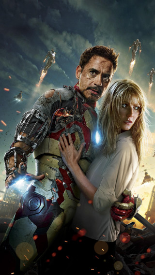 Man woman sky rockets stars - a sky full free wallpaper for mobile